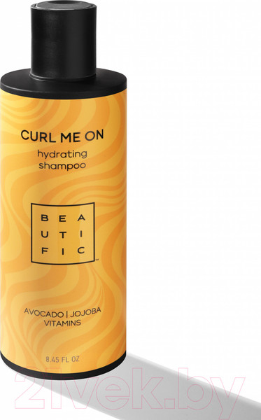 Изображение товара Шампунь для волос Beautific Curl Me On Увлажняющий для кудрявых и волнистых волос (250мл)