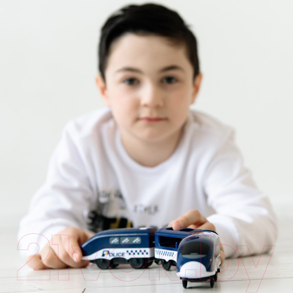 Изображение товара Поезд игрушечный Givito Полицейский участок / G212-027