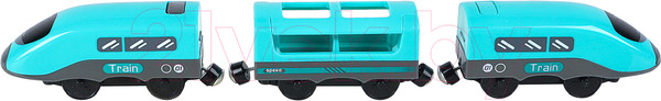 Изображение товара Поезд игрушечный Givito Мой город / G212-028 (бирюзовый)