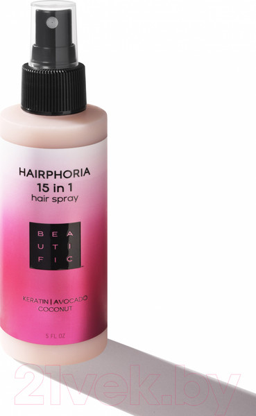 Изображение товара Спрей для волос Beautific Hairphoria Несмываемый 15в1 (150мл)