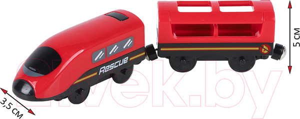 Изображение товара Поезд игрушечный Givito Служба спасения / G212-030
