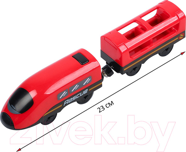 Изображение товара Поезд игрушечный Givito Служба спасения / G212-030