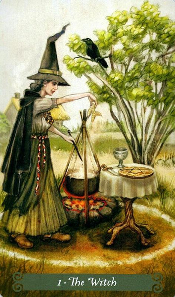 Изображение товара Гадальные карты Llewellyn Green Witch Tarot / GW5111