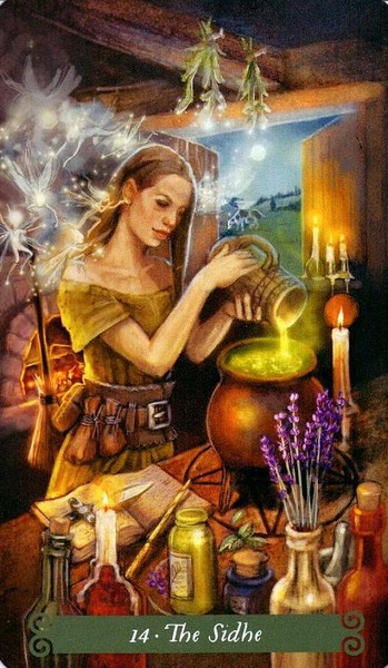 Изображение товара Гадальные карты Llewellyn Green Witch Tarot / GW5111