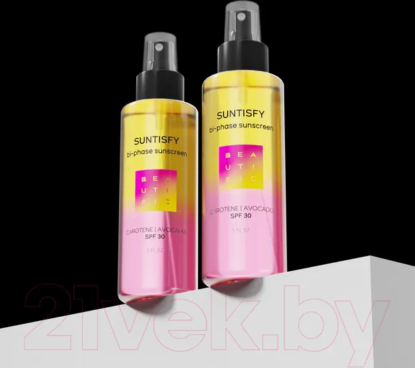 Изображение товара Лосьон солнцезащитный Beautific Suntisfy Двухфазный с SPF 30 (150мл)