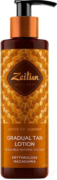 Изображение товара Лосьон-автозагар Zeitun Ритуал солнца Постепенного действия  (200мл)