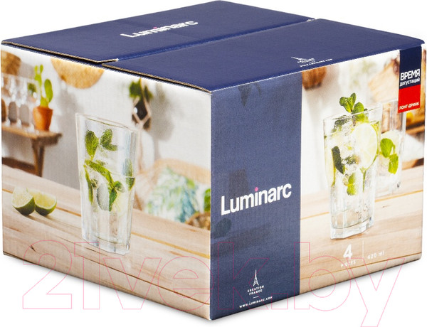 Изображение товара Набор стаканов Luminarc Лонг-дринк O0101 (4шт)