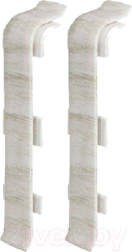 Изображение товара Соединитель для плинтуса Arbiton Indo 135 Дуб Платиновый (2шт, флоупак)