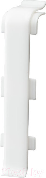Изображение товара Соединитель для плинтуса Arbiton Indo 01 Белый Блеск (2шт, флоупак)