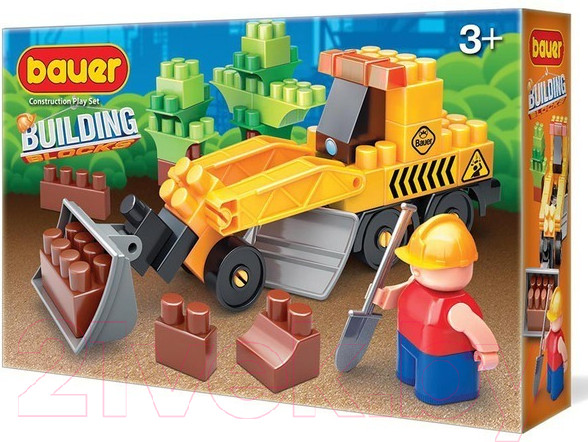 Изображение товара Конструктор Bauer Стройка / 658 (49эл)