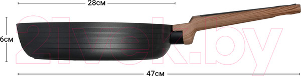 Изображение товара Сковорода Fissman Diamond 4303