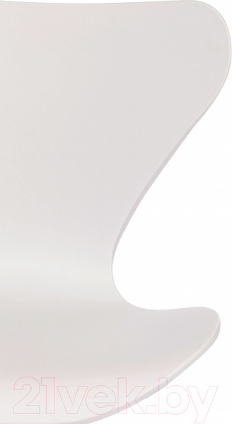 Изображение товара Стул Tetchair Jacobsen пластик/металл (белый 018/черный)