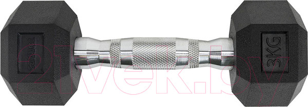 Изображение товара Гантель Torres PL51903 (3кг, черный)