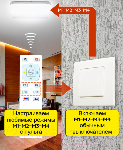 Изображение товара Потолочный светильник Citilux Симпла CL714K680G