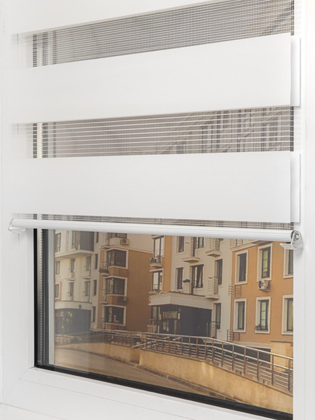 Изображение товара Рулонная штора Lm Decor Грация ДН LB 10-01 220x185 (белый)