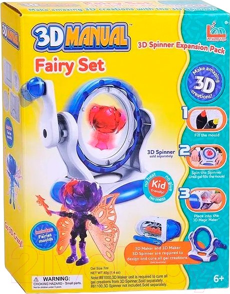 Изображение товара Набор для 3D-печати Magic Glue Феи / LM111-3