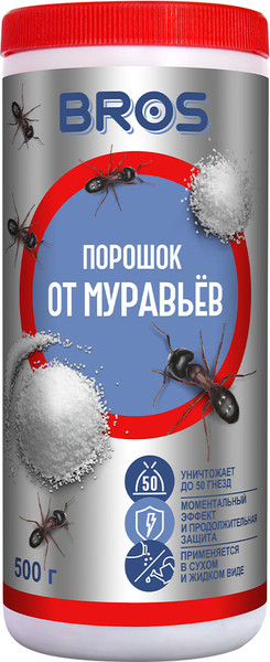 Изображение товара Порошок от насекомых Bros Против муравьев (500г)