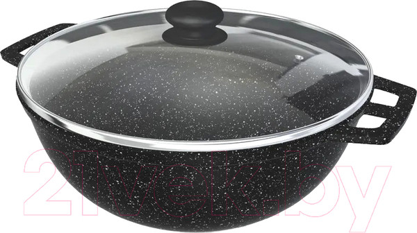 Изображение товара Казан Нева Металл Посуда Черный гранит 186845сф