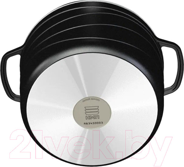 Изображение товара Кастрюля Нева Металл Посуда Черный гранит 186650