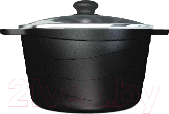 Изображение товара Кастрюля Нева Металл Посуда Черный гранит 186650
