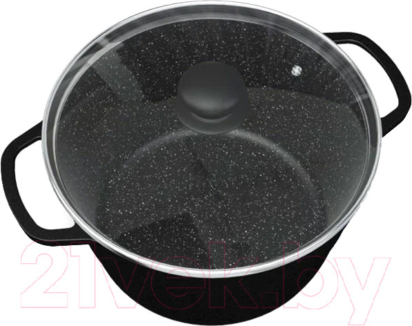 Изображение товара Кастрюля Нева Металл Посуда Черный гранит 186660