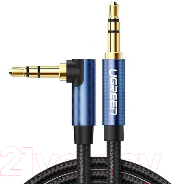 Изображение товара Кабель Ugreen AV112 / 60181 (2м, черный/синий)