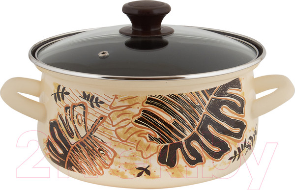 Изображение товара Набор кастрюль КМЗ Техас 1 Экстра (3шт, слоновый)