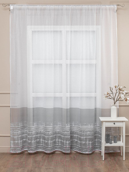 Изображение товара Гардина Amore Mio RR H 609-2D 300x270 / 30563 (серый)