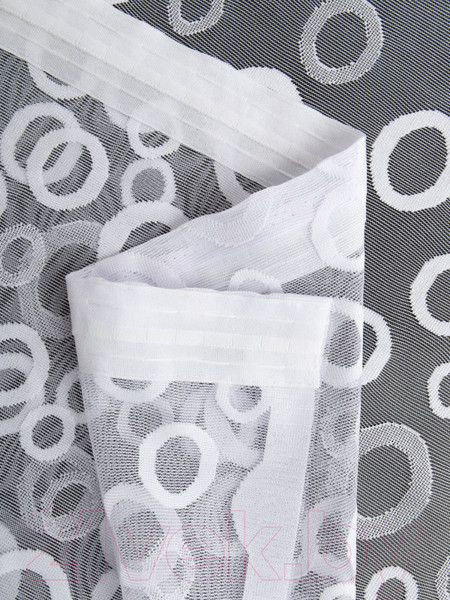 Изображение товара Гардина Amore Mio RR Арка M 3034 300x170 / 19741 (белый)