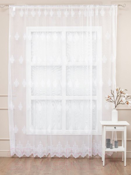 Изображение товара Гардина Amore Mio RR 44757-0111B 300x260 / 19758 (белый)