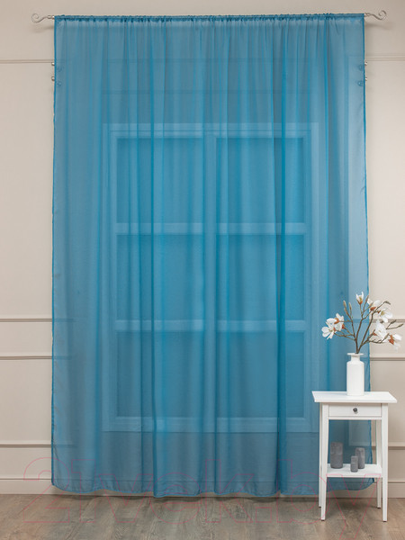 Изображение товара Гардина Amore Mio RR 31483-44050 300x290 / 13934 (бирюзовый)