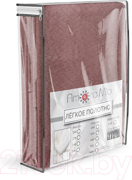 Изображение товара Гардина Amore Mio RR 31483-46090 300x290 / 13935 (брусника)