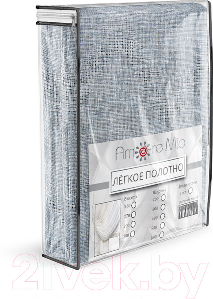 Изображение товара Гардина Amore Mio RR G2658-C10 300x270 / 26959 (голубой)