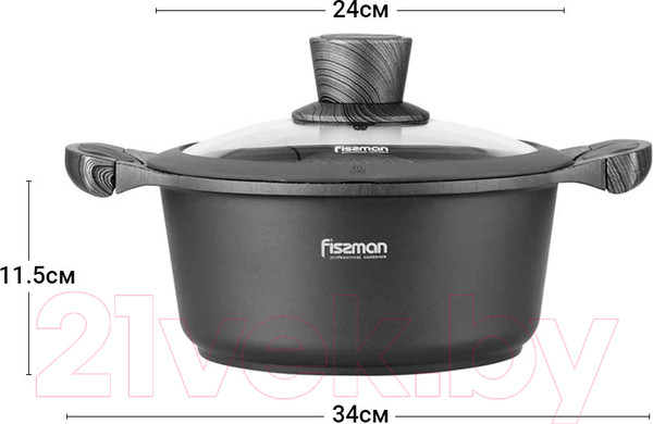 Изображение товара Кастрюля Fissman Prestige 5041