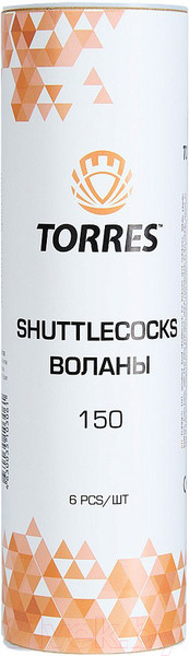 Изображение товара Набор для бадминтона Torres 150 / BD20108 (6шт, белый)