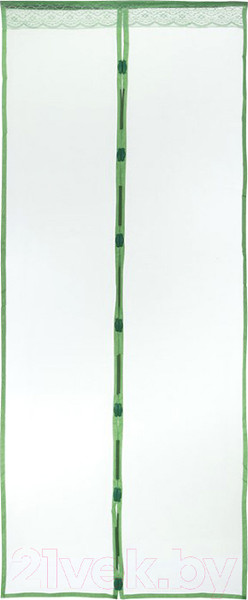 Изображение товара Москитная сетка на дверь Рыжий кот Капутомоскито Птички / 311270 (зеленый)