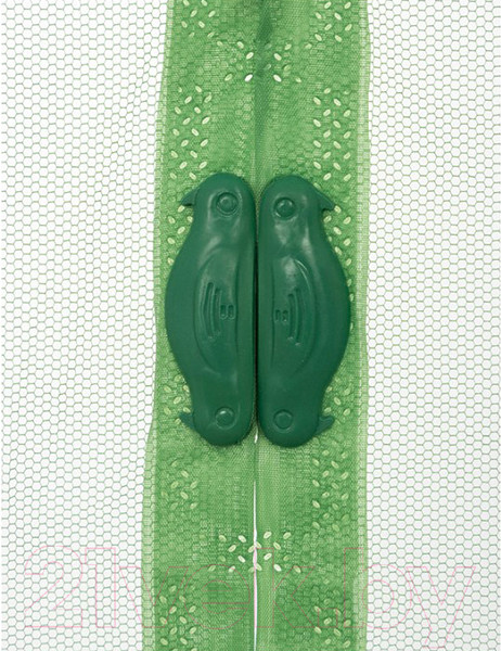 Изображение товара Москитная сетка на дверь Рыжий кот Капутомоскито Птички / 311270 (зеленый)