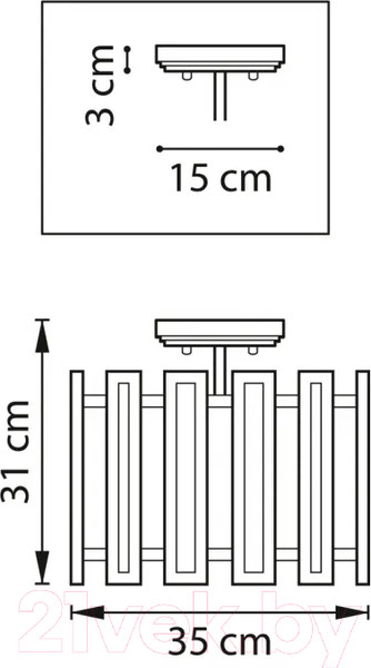 Изображение товара Люстра Lightstar Agave 712044 (MX20103-3A)