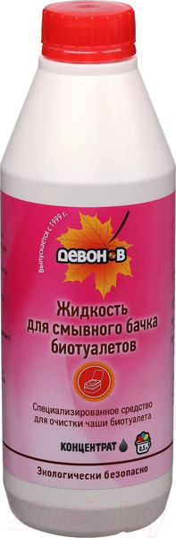 Изображение товара Жидкость для биотуалета Девон 324211 (500мл)