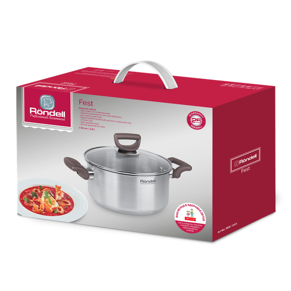 Изображение товара Кастрюля Rondell Fest RDS-1322