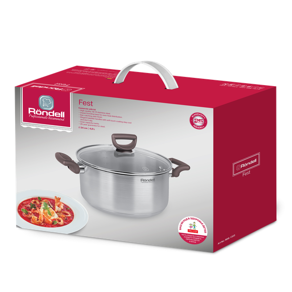 Изображение товара Кастрюля Rondell Fest RDS-1323