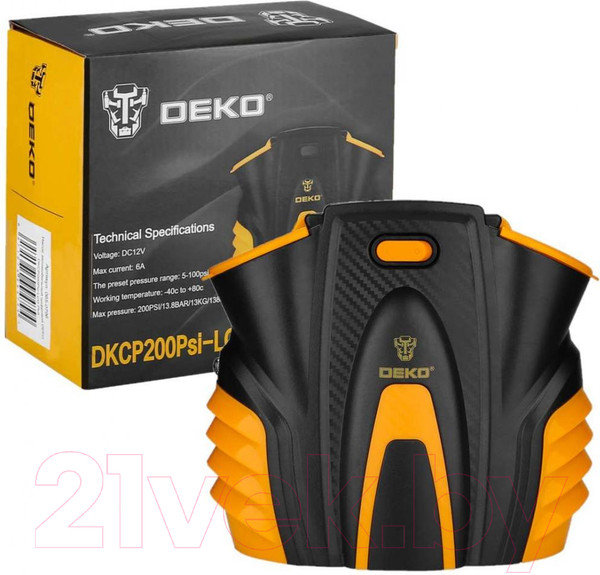 Изображение товара Автомобильный компрессор Deko DKCP200Psi-LCD Plus / 065-0796