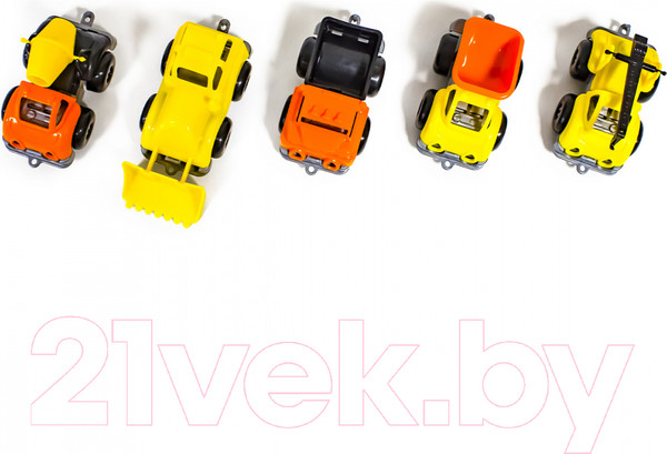 Изображение товара Набор игрушечных автомобилей Knopa Вжух на стройке / 86264