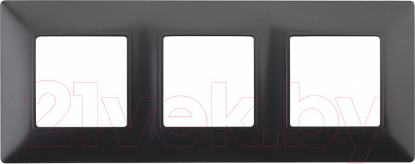 Изображение товара Рамка для выключателей и розеток ЭРА Elegance 14-5003-05 / Б0034397 (антрацит)