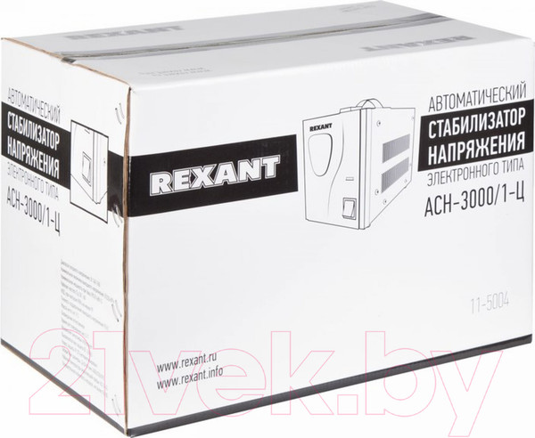 Изображение товара Стабилизатор напряжения Rexant AСН-3 000/1-Ц / 11-5004