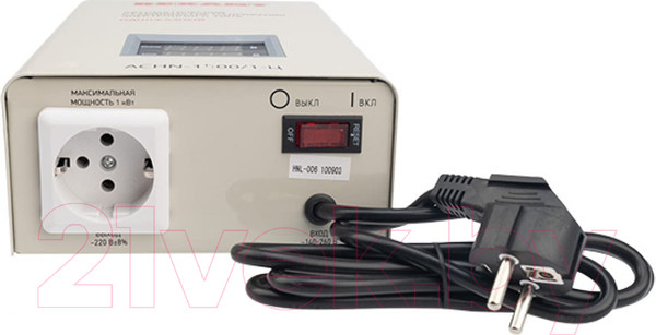 Изображение товара Стабилизатор напряжения Rexant АСНN-1500/1-Ц / 11-5016