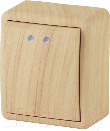 Изображение товара Выключатель ЭРА Эксперт 11-1202-11 / Б0020659 (сосна)