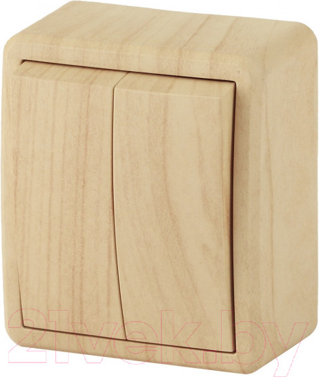 Изображение товара Выключатель ЭРА Эксперт 11-1204-11 / Б0020665 (сосна)