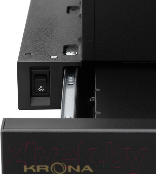 Изображение товара Вытяжка телескопическая Krona Kamilla Retro 600 Black / КА-00003173