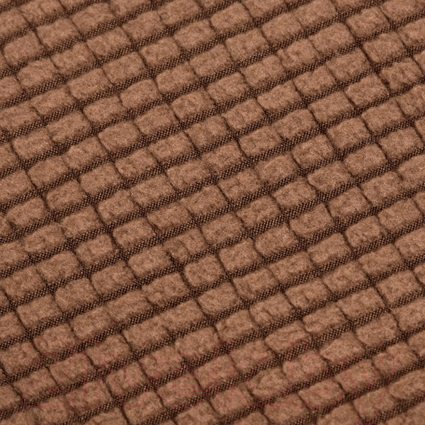 Изображение товара Чехол на стул QWERTY Вельвет / 65825 (светло-коричневый)